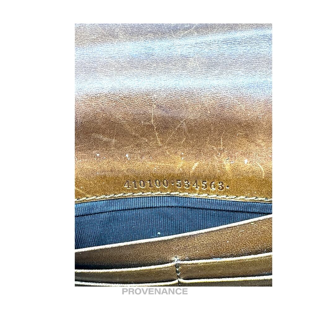 🔴 Gucci Snap Long Wallet - GG Supreme Brown - Picture 11 of 11